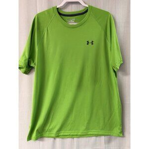 Under Armour‎ Heatgear Loose Activewear T-shirt Mens Sz XL Kelly Green